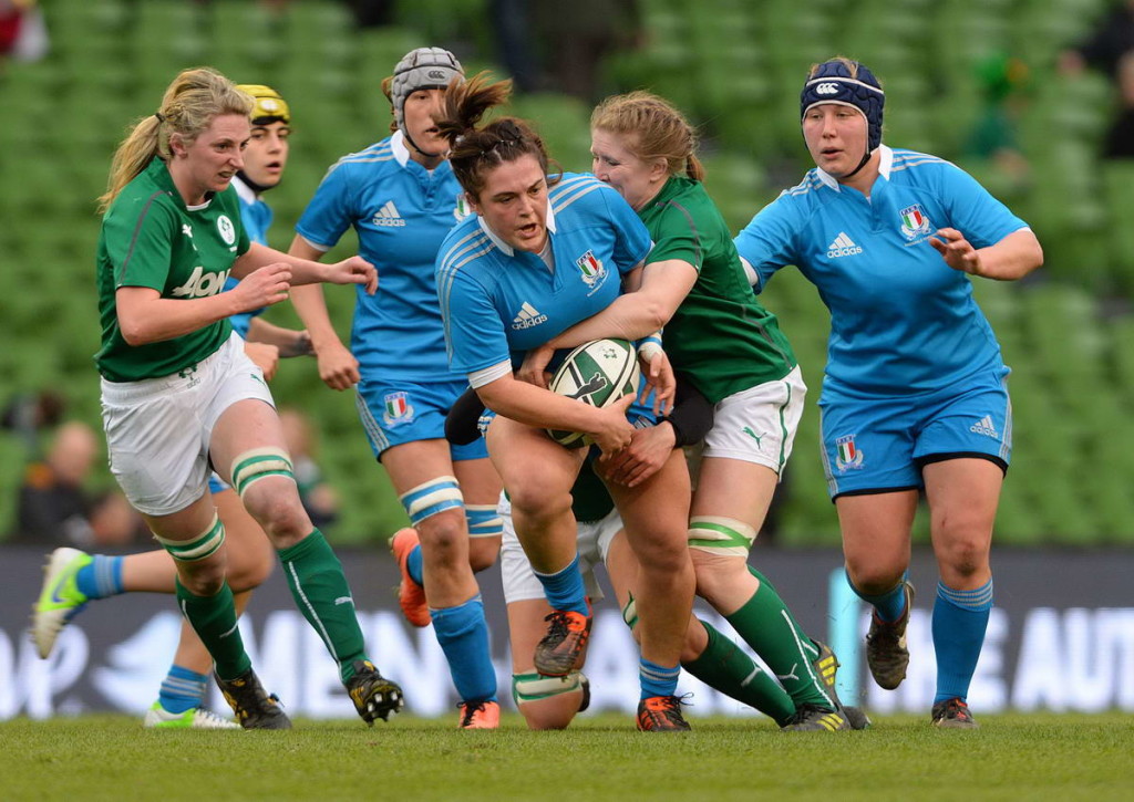 Rbs sei nazioni femminile 2014: Irlanda v Italia