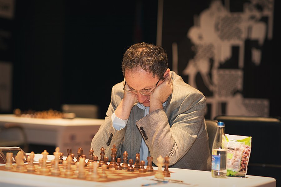 Boris Gelfand. Foto di Maria Emilanova.