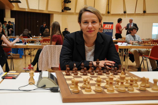 Olga Zimina, la prima scacchiera azzurra. Foto dal sito ufficiale.