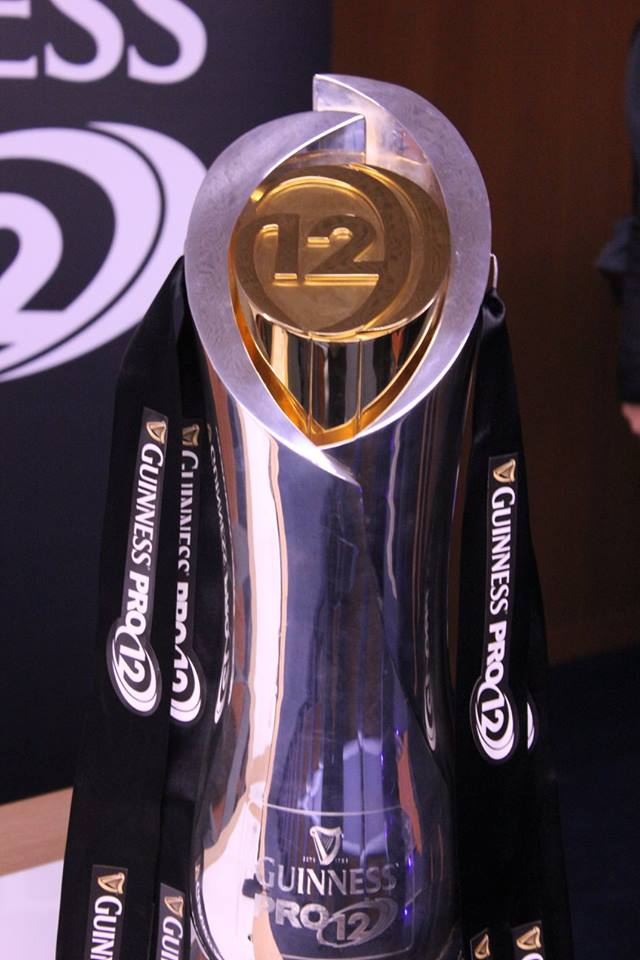 Il trofeo Guinness Pro 12 presentato in Italia. Fotografie di SPQeR.