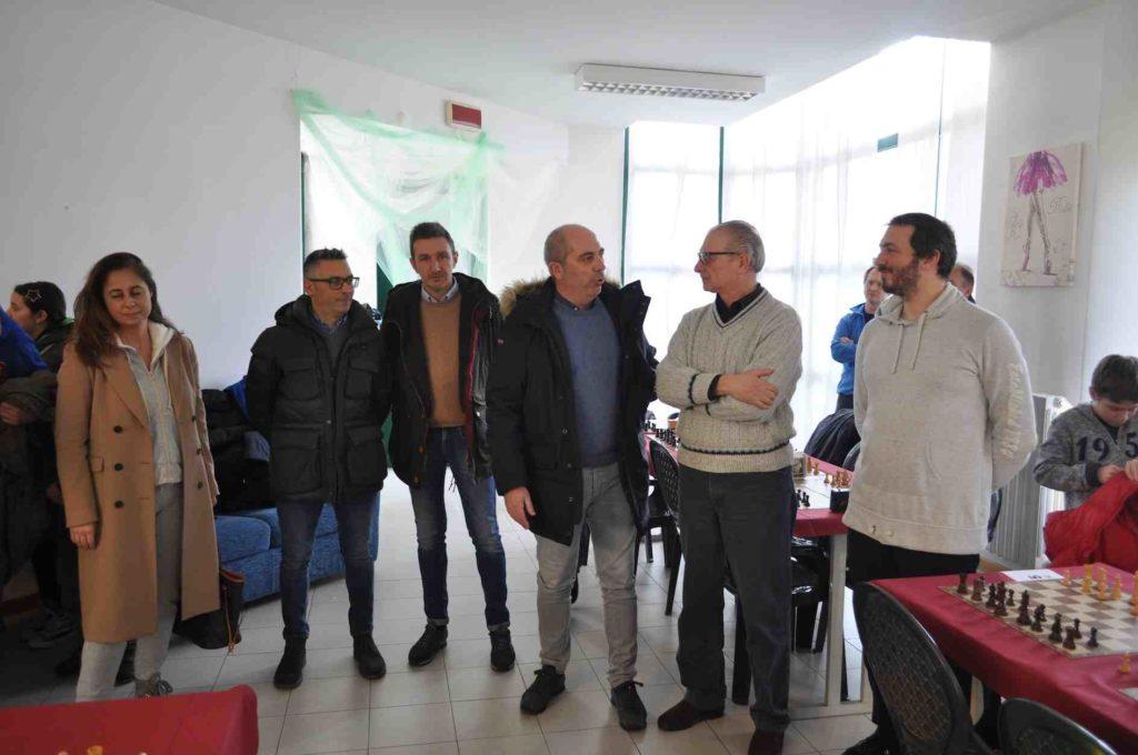 Le autorità comunali di Godiasco Salice Terme visitano il torneo.