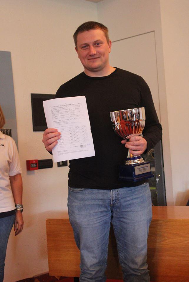 Vladimir Sveshnikov: primo posto e norma di GM.